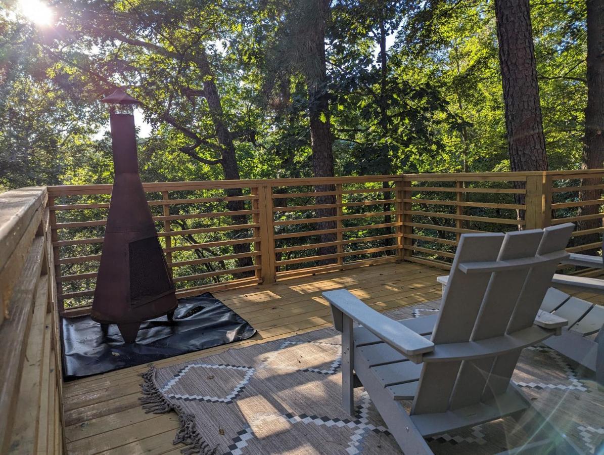 Cabin #6 With Hot Tub Deck And Sunset View At Loblolly Pines Eureka Springs Exterior photo